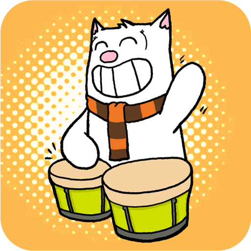 Drummer Kitty Launcher icon