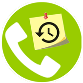 Show Call History and Notes icon