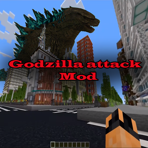 Mod de ataque de Godzilla para Minecraft PE icon