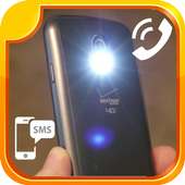 Flash on Call and SMS on 9Apps