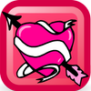 Hot love message icon