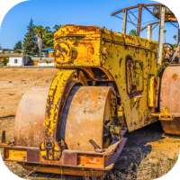 Road Roller. Vehicle Wallpaper