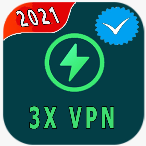3X VPN -Unlimited,Free Safe surf, Speed up apps icon