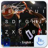 Free Basketball Keyboard Theme on 9Apps