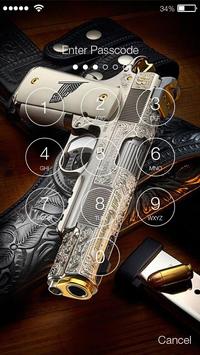 Gun Bullet HD Lock Screen screenshot 2