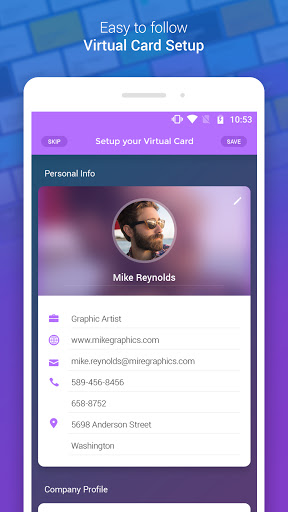 Business Card Maker   Designer screenshot 7