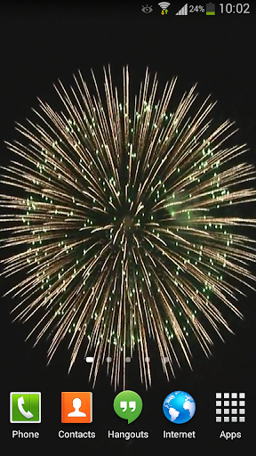 Fireworks Live Wallpaper HD 3 screenshot 2