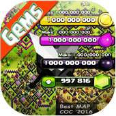 Gems Cheats for FHX COC Prank!