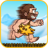 Caveman Ice Age Run Dash Mania icon