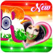 3D Indian Flag Letter photo on 9Apps