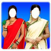 Women half saree on 9Apps