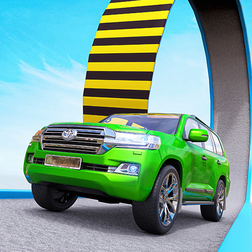Ramp Car Stunts-Prado Car Game icon