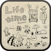 Life time go launcher theme icon