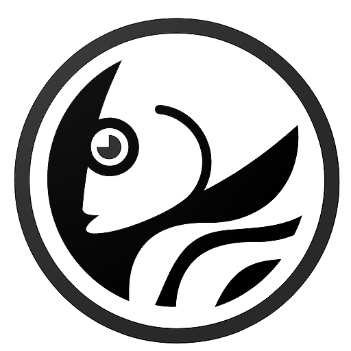 متجر تربية أسماك الزينة أيقونة