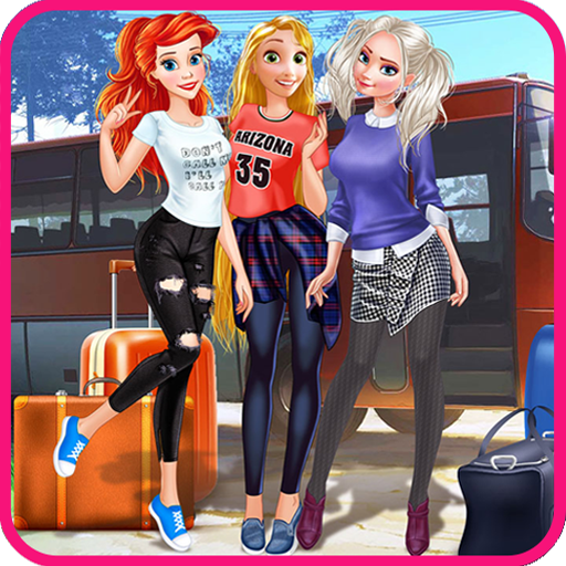 Princess College Dress up Game icon