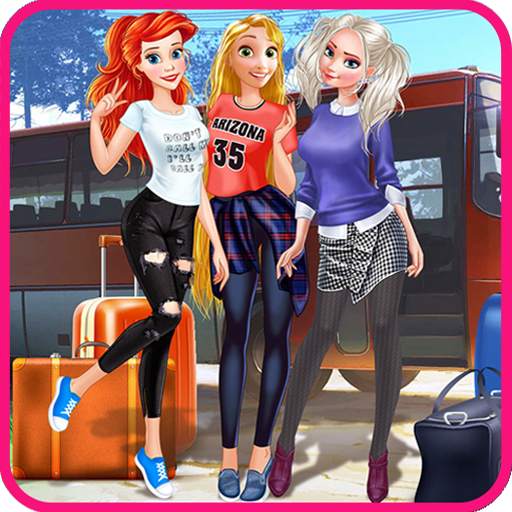 Princess College Dress up Game