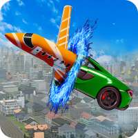 Grand Ramp Bike, Car & Plane Racing Transformers