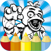 Five Nights Coloring Book Game Quiz Free icon