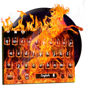 النار الحصان لوحة المفاتيح أيقونة