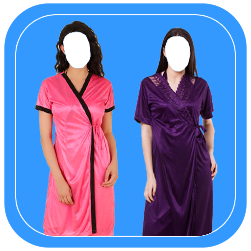 Women Evening Dress Photo Suit icon