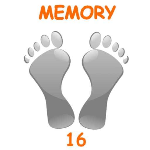 Memory16 jeu de mémoire (orthophonie) - Gratuit icon