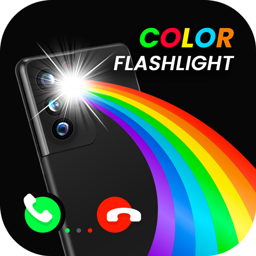 Color Flash Light Alert Calls icon