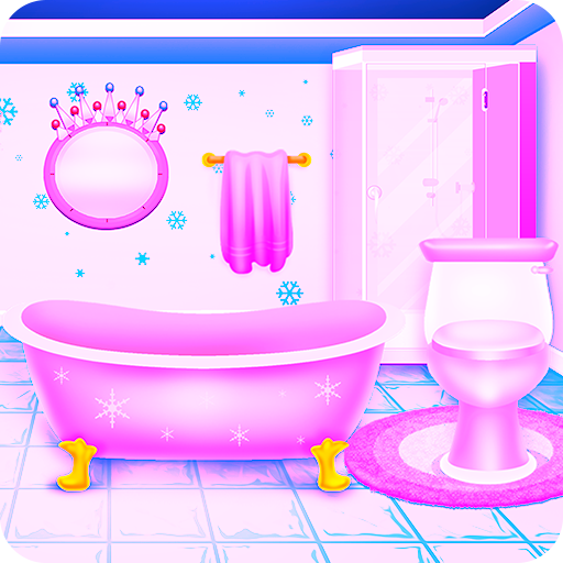 Princess Ice Castle Cleaning and Decoration icon