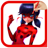 How to Draw Miraculous Ladybug أيقونة