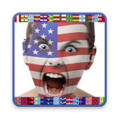 Flag on Face Photo Editor icon