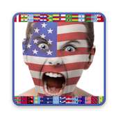 Flag on Face Photo Editor on 9Apps