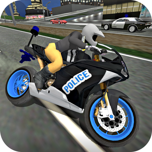 City Police MotorBike 3D Driving Simulator icon