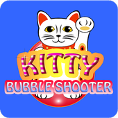Kitty Bubble Shooter for Kids icon