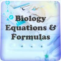 Biology Equations & Formulas on 9Apps