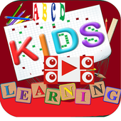 Kids basic English Learning &amp; youtube videos icon