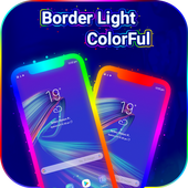 Edge Lighting Color - Border Light Colorful icon