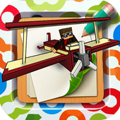 how to draw minecraft icon