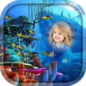 Fish Aquarium Photo Frame on 9Apps