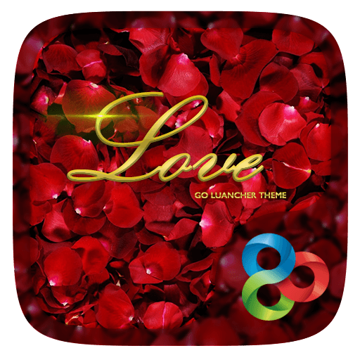 ikon Rose Love GO Launcher Theme