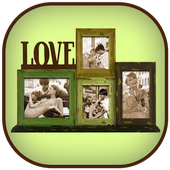 love photo collage أيقونة
