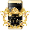 Gold Rose Theme Luxury Gold icon