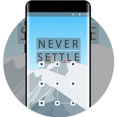 Lock theme for google pixel snow hill wallpaper icon