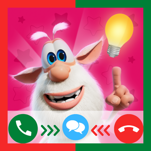 Booba Talking fake call &amp; chat icon