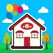 3D Coloring - Playing House 2