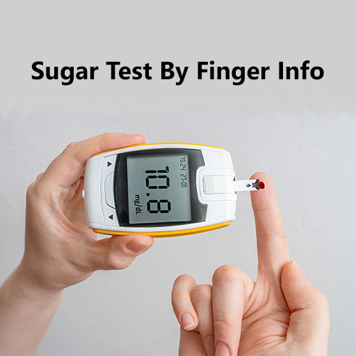 Sugar Test by Finger Checking App Records icon