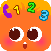 Toy phone for babies icon