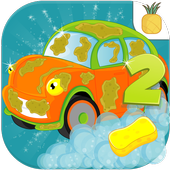 Car wash garage icon