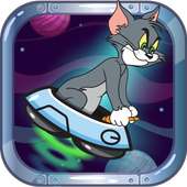 Tom Alien Attack: Jerry Run