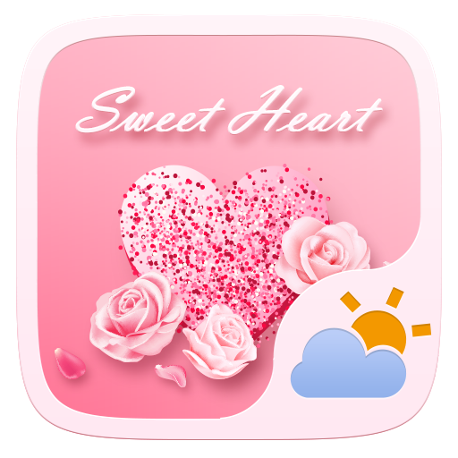 Sweet Heart GO Weather Widget icon