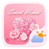 Sweet Heart GO Weather Widget on 9Apps