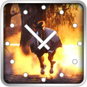 Horses Clock Widget icon